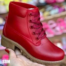 Bota Susy Vermelha Infantil 1770