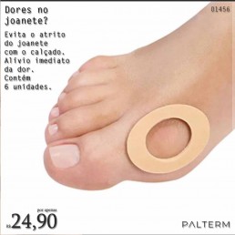 Protetor de Joanete Palterm (Kit com 6 Unidades)