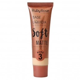 Base Líquida Ruby Rose Soft Matte Nude 3