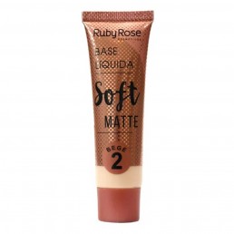 Base Líquida Ruby Rose Soft Matte Bege 2