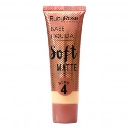 Base Liquida Ruby Rose Soft Matte Bege 4