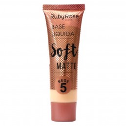 Base Liquida Ruby Rose Soft Matte Bege 5