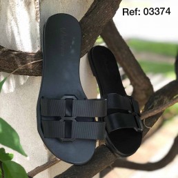 Chinelo Slide Poderosa Preto