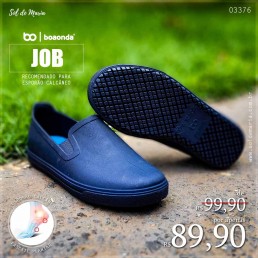 Sapato Boa Onda Job Azul Marinho 1719.900.009