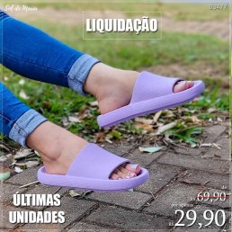 Chinelo Slide Osmar Lilás