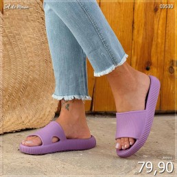 Chinelo Slide Nuvem EVA Lilás