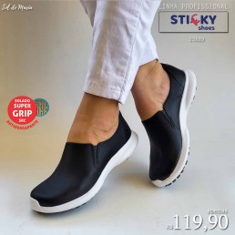 Tênis Sticky Shoes Preto/Branco GSW-PTA/BCA