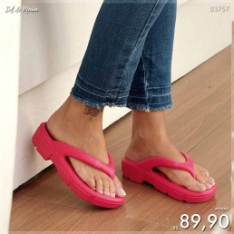 Rasteira Nuvem Tratorada Pink