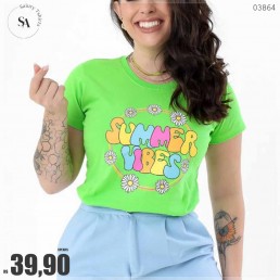 T-Shirt UC Summer Vibes Verde 6872
