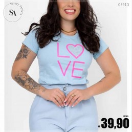 T-Shirt UC Love Azul 2864