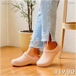 Babuche Boa Onda Safe Rosa Nude 100.005