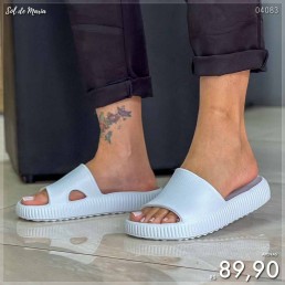 Chinelo Nuvem Slide Branco
