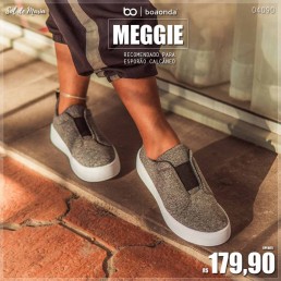 Tênis Boa Onda Meggie Mescla Power/Branco 110.005