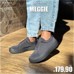 Tênis Boa Onda Meggie Preto/Preto 110.001