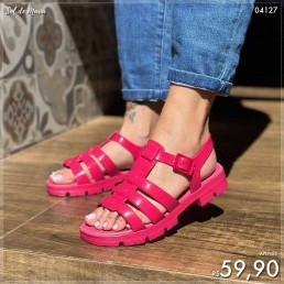Sandália Poderosa Aranha Tratorada Pink 990-0001