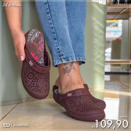 Babuche Boa Onda Nellie Açai 155.002
