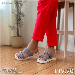Sandália Modare Papete Jeans 7178.108