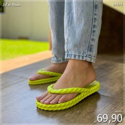 Rasteira Jardel Flip Flop Eva Verde