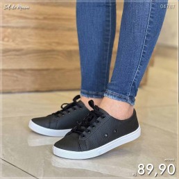 Tênis Mendii Casual Style Preto/Branco MDI65.087