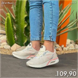 Tenis Box200 Jogger Creme/Nude Bx2437