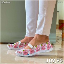 Sapatilha Soft Works Eva Estampa.26 Branco BB56