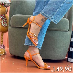 Sandália Vizzano Croco Dubai Laranja 6524.105.29439