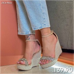 Anabela Vizzano Pelica Tira Venezza Off/Cristal 6283.2115.28499
