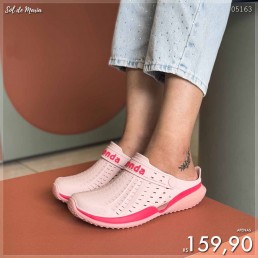 Babuche Boa Onda Flow Rose Nude/Goiaba 2140.220.002