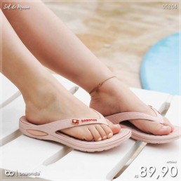 Rasteira Boa Onda Lilly Like Rose Nude/Like 1319.256.003
