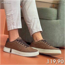 Tênis Confort Way Casual Caramelo 402401.35