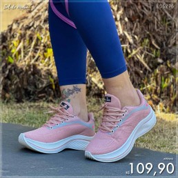 Tênis Box200 Jogger Nude/Branco BX2506.2010