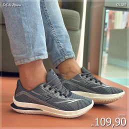 Tênis Box200 Jogger Grafite/Preto BX2507.2149