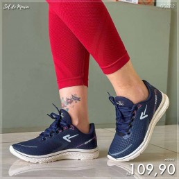 Tênis Box200 Jogger Marinho/Pink BX2509.2009