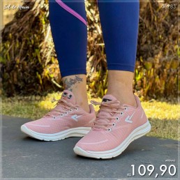 Tênis Box200 Jogger Nude/Branco BX2509.2010