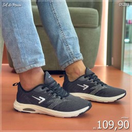 Tênis Box200 Jogger Preto/Branco BX2522.2020