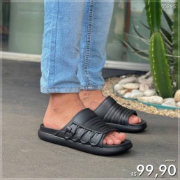 Chinelo Nuvem Masc Detalhes Preto CH270