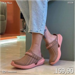 Babuche Boa Onda Flow Canela/Flamingo 2140.131.005