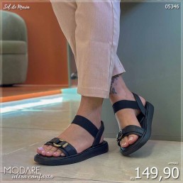 Sandália Modare Confy Preto 7208.106