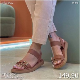 Sandália Modare Confy Argila 7208.106