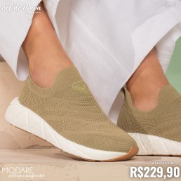 Tênis Modare Calce Fácil Verde 7395.101