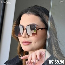 Óculos Soulthy Feminino Marrom NP 6503