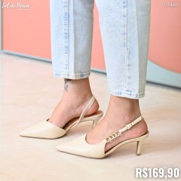 Scarpin Vizzano Corrente Creme 1456.104