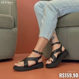 Sandália Vizzano Preto 6499.122