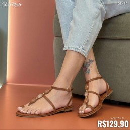 Sandália Vizzano Pedras Caramelo 6235.1721